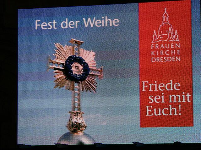 Das Fest der Weihe stand unter dem Motte: Friede sei mit Euch