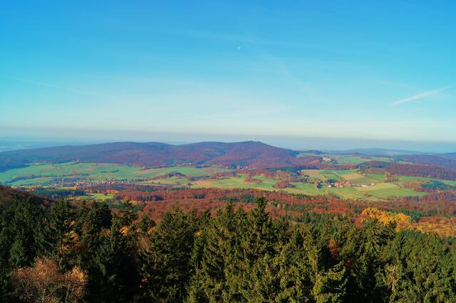 Blick nach Dodenhausen, Battenhausen und Haddenberg
