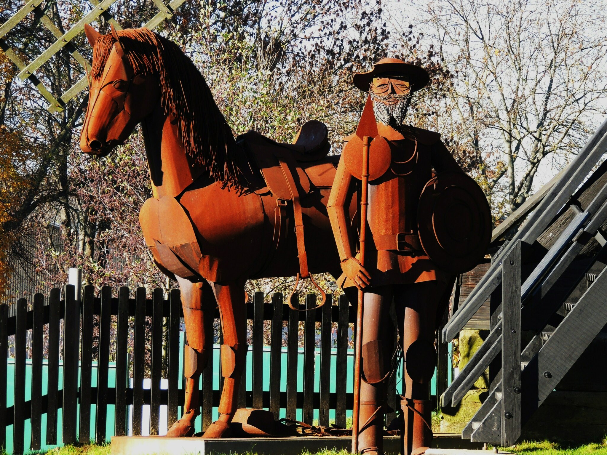 Don Quijote und Rosinante Lengede