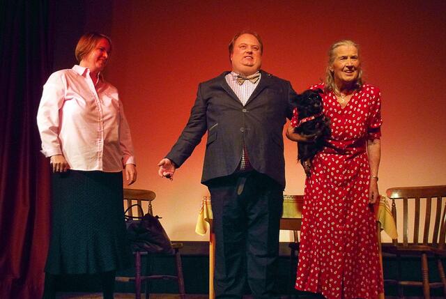 v.l. Anja Schrage, Jürgen Heckmann und Inge Zoufall.