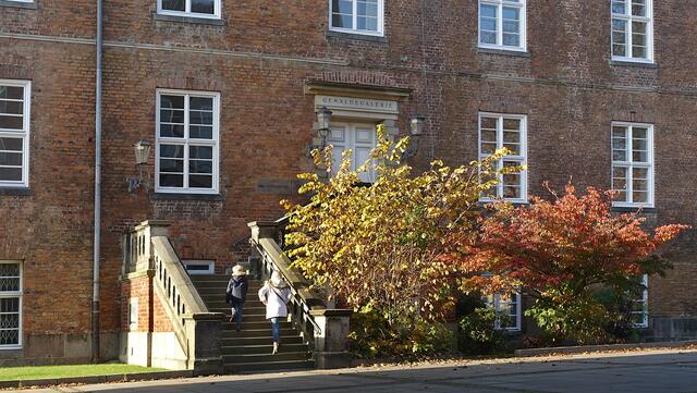 Kieler Schloss, Rantzaubau (Westflügel), gebaut 1695, mit der Gemäldegalerie. Foto: Helmut Kuzina