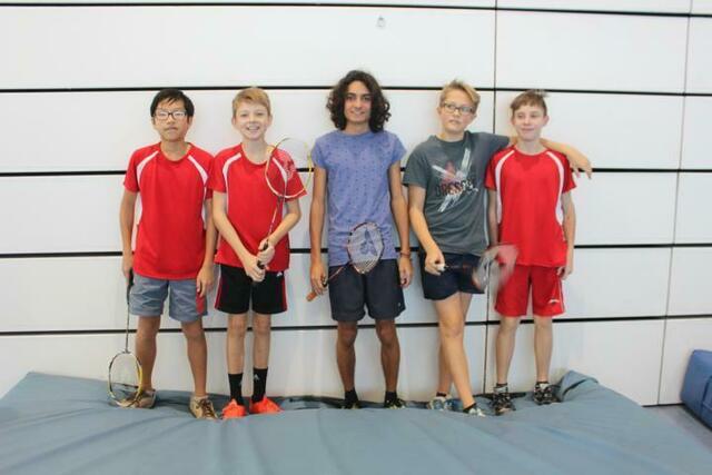 Badminton-Jungs U15/U17 des TSV Neusäß