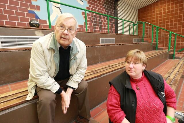 Zwei vom Vorstand: Günter Gebhardt & Anke Bodenstein der BSG Anderten. www.bsg-anderten.de