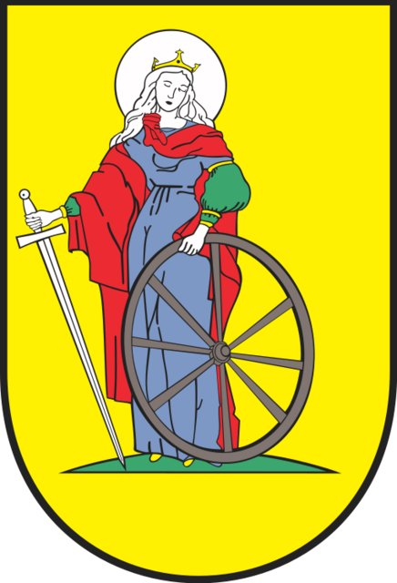 Aktuelles Wappen von Dzierzgoń: https://de.wikipedia.org/wiki/Dzierzgo%C5%84#/media/File:POL_Dzierzgo%C5%84_COA.svg | Foto: wie vor