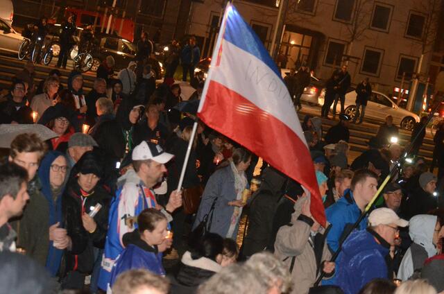 Hannover, 17. november 2015, lichterkette