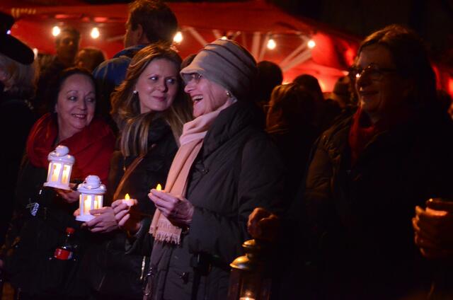 Hannover, 17. november 2015, lichterkette