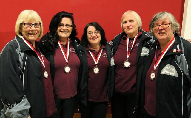 Doch noch der 3. Platz auf der Landesmeisterschaft 2016 - die Damen der VSG Stadthagen.