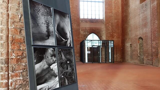 Seine Schwarz-Weiß-Bilder hat Knut Wolfgang Maron analog aufgenommen und in der Dunkelkammer herausgearbeitet. Foto: Helmut Kuzina