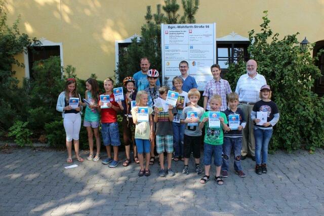 Teilnehmer am Schach-Ferienprogramm 2015