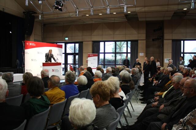 Traditioneller Neujahrsempfang in der Stadthalle mit der Rede des 1. Bürgermeisters | Foto: Stadt Neusäß