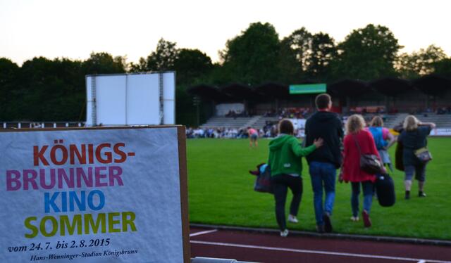 Königsbrunner Kinosommer im Hans-Wenninger-Stadion