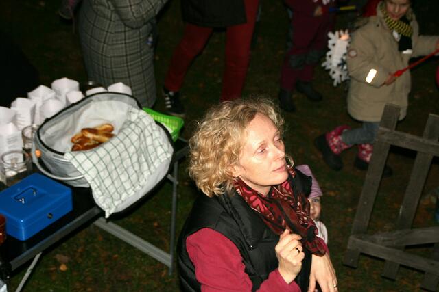 Meike schaut ob "Alles"  in Ordnung is