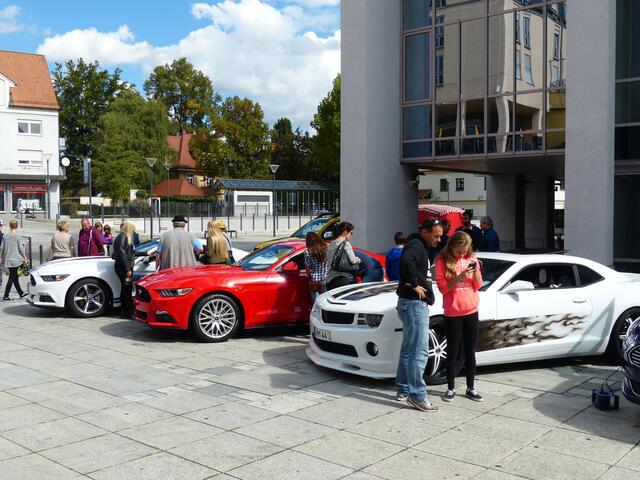 Gaugenrieders Wunsch für die nächste GIGA: auf dem Rathausplatz vor der Stadthalle soll mehr los sein