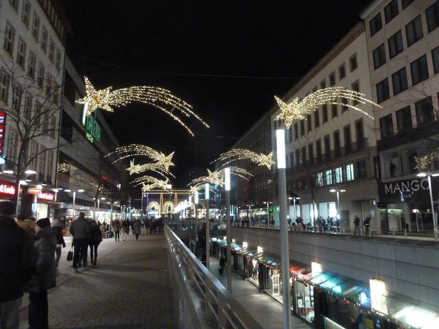 Auf dem Weg zum Bahnhof.