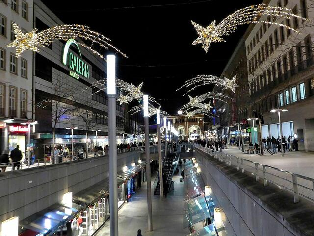 Blick zum Hauptbahnhof