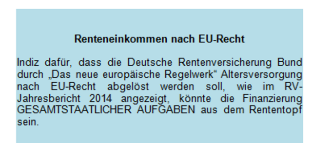 Foto -17 - B-Rente "Rente nach EU-Recht"