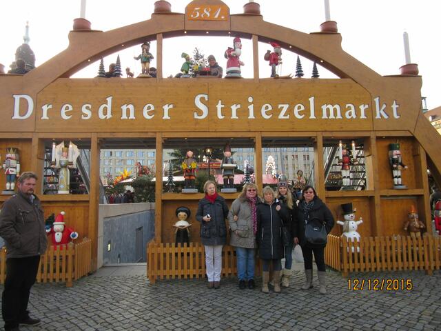 Eingangstor zum Striezelmarkt