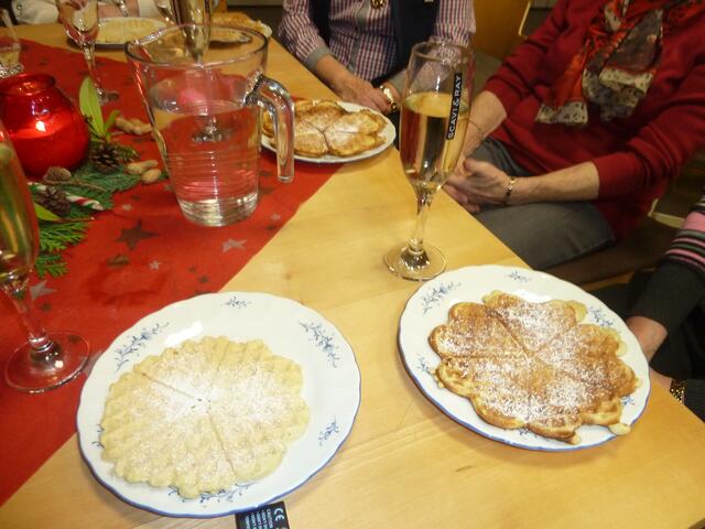 Jetzt lassen wir es uns schmecken.