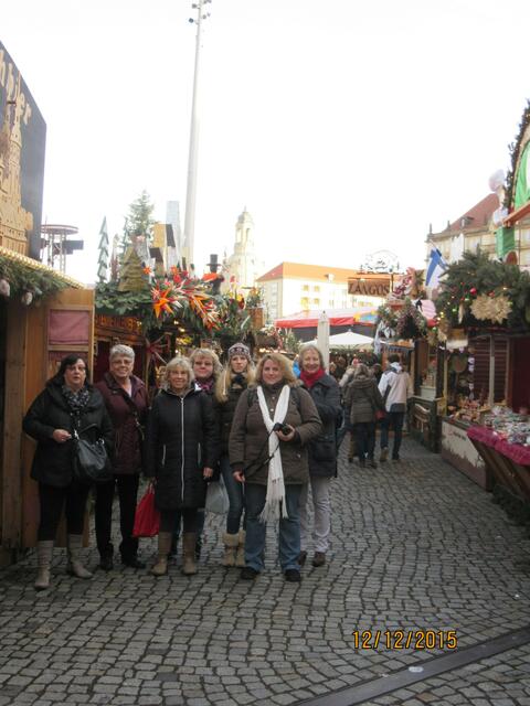 auf dem Striezelmarkt