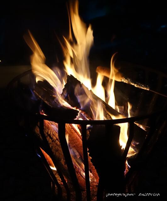 Feuer für's Stockbrot...