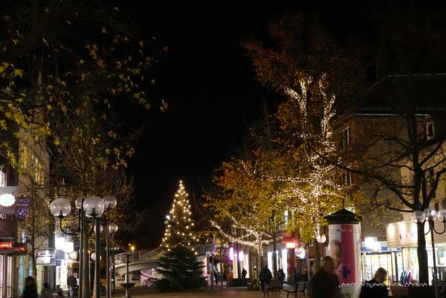 ..auf dem Weg zum Parkplatz! Happy Christmas!