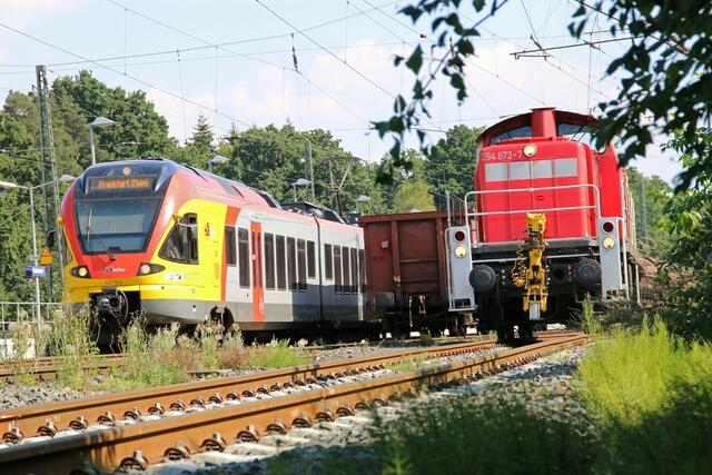 HLB und die Werksbahnlok (21.08.2015)