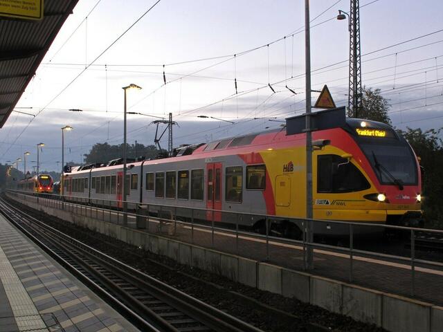 Zugteilung in Stadtallendorf (23.10.2015)