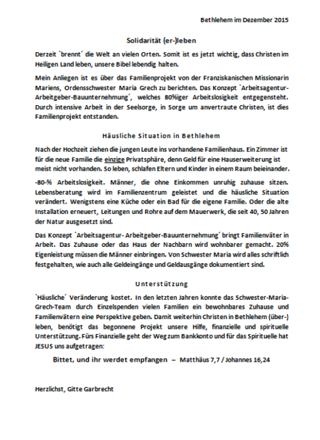 Text, komplett