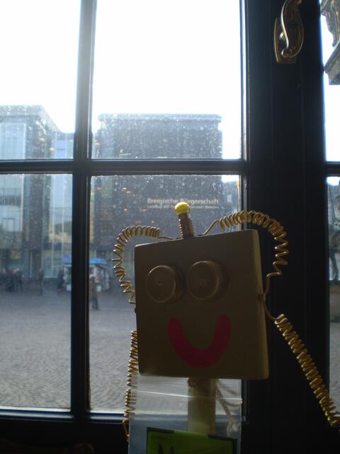 Bremen, 1. Januar 2016: die Max-Zuckerberg-BAKI im Bremer Rathaus nach dem Neujahrsempfang