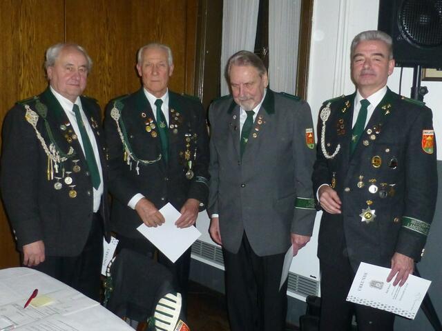 Manfred Mamier, Gerhard Rettschlag, Siegfried Haster, Rolf Boison