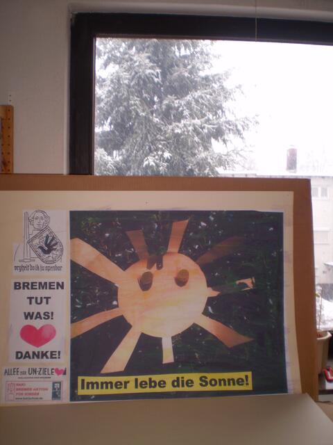 Bremen, 3. Januar 2016: BAKI-Plakat