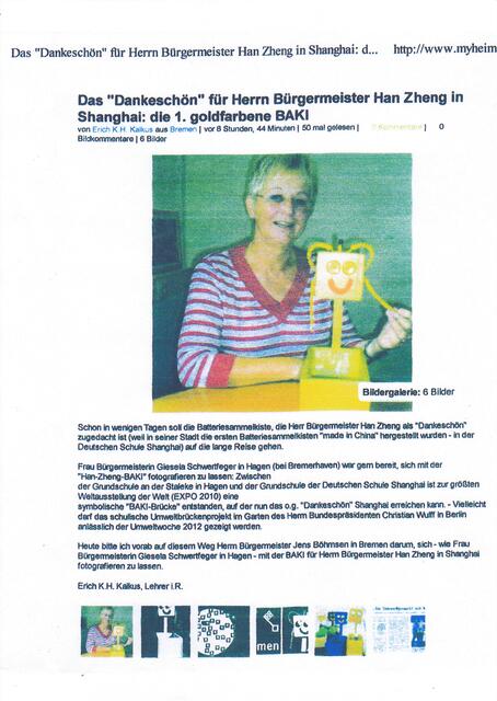 BAKI-Veröffentlichung vom 14. Oktober 2011 | Foto: myheimat.de