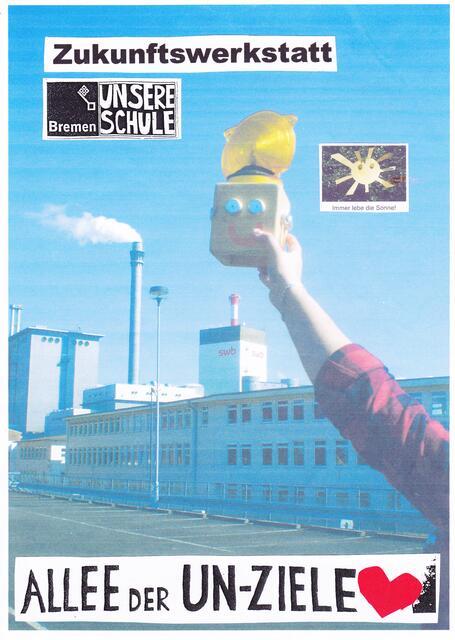 BAKI-Plakt zum Projekt "Zukunftswerkstatt UNSERE SCHULE"