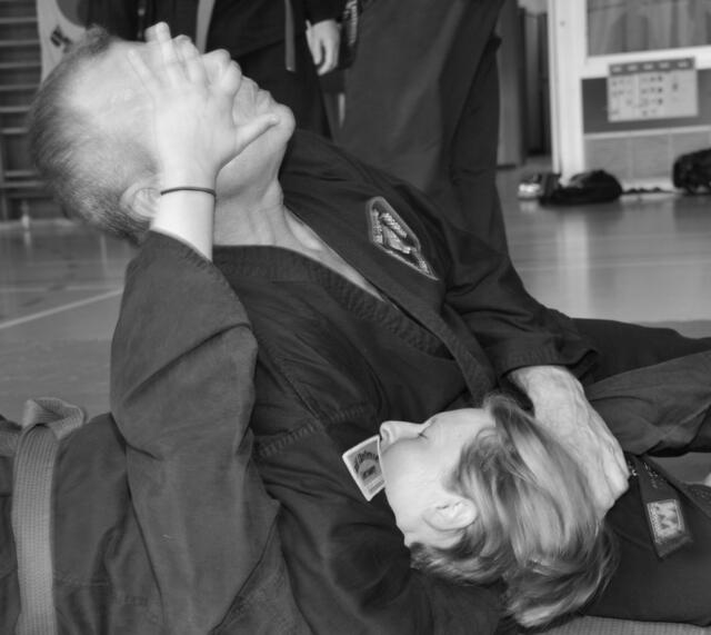 lernen Sie auch, sich auf dem Boden zu wehren ... Fight Back Ground Survival Programm