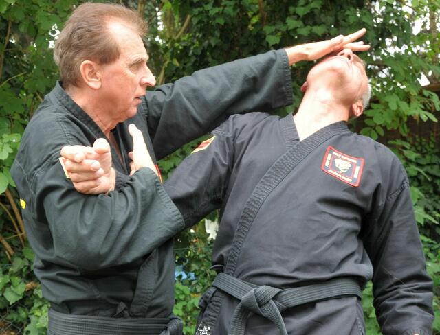 In der Selbstverteieigung zielen wir mit unseren stärsten Waffen auf die schwächsten Punkte des Angreifers