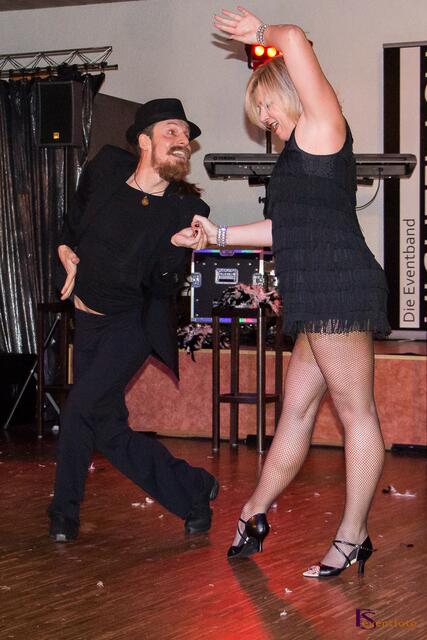 ORCC 2016 - S/W-Ball in Wulfertshausen - Showtanz mit Stefanie Brackmann (Tanzstudio dance & more Friedberg) und Markus Klaus (TSC BWR Friedberg)