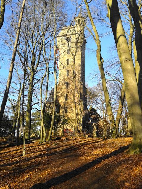 Der 1890 eingeweihte Kaiser-Wilhelm-Turm