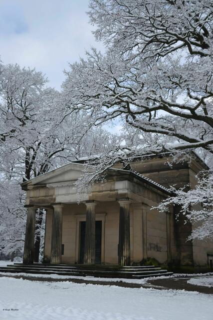 Das Mausoleum im Berggarten Herrenhausen wurde von Georg Ludwig Laves erbaut (Foto: Katja Woidtke)