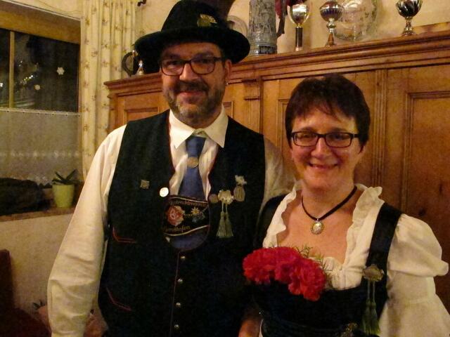 1. Vorstand Armin Hoppmann und 2. Vorstand Christine Pfiffner