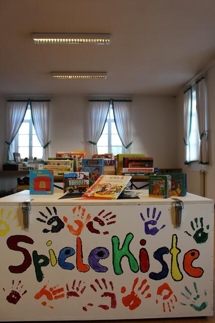 auch für die Kinder gab es einen Raum mit Lesestoff