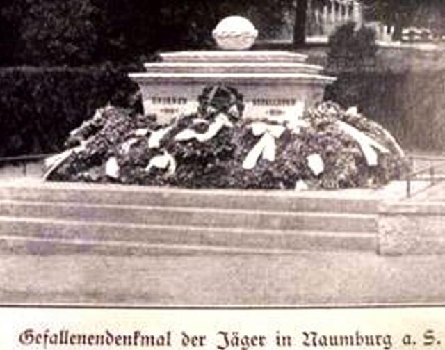 1. Weltkrieg Gefallenen Denkmal des Königlich Preußischen Magdeburgsischen Reserve Jäger Bataillons Nr. 4