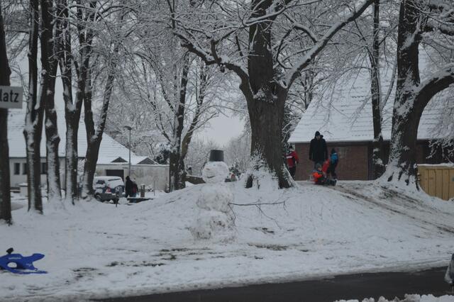 Rodelmöglichkeit für die Kleinen