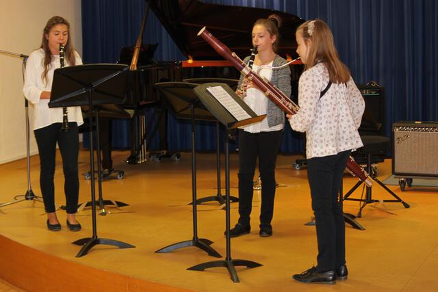 Das "Mozarttrio" erhielt für seinen Vortrag 92 Punkte und die Bewertung mit ausgezeichnetem Erfolg.