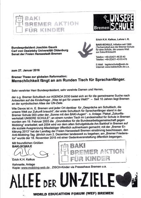 Seite 3: BAKI-Brief zum 27. Januar 2017