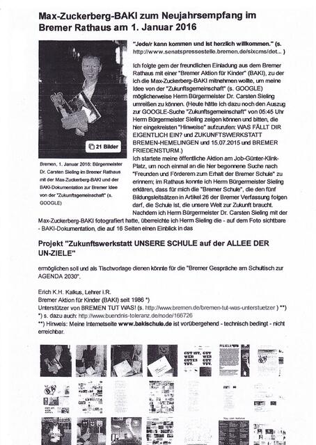 Seite 14: BAKI-Brief zum 27. Januar 2016