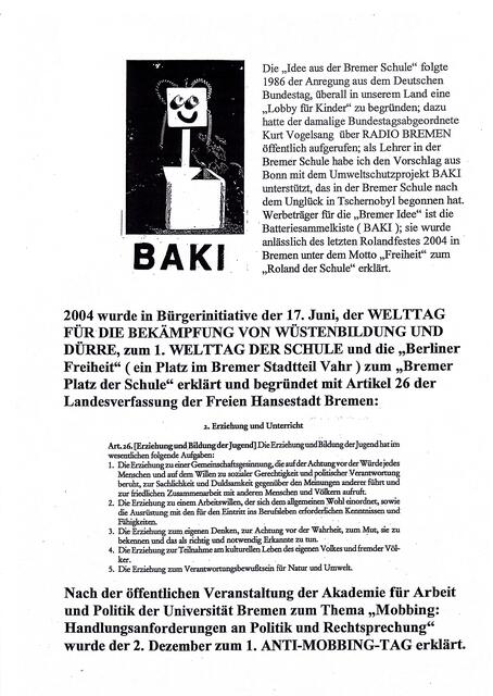 Seite 5: BAKI-Brief zum 27. Januar 2016