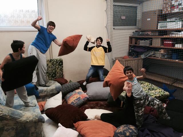 Toben ist einfach schön | Foto: Dennis Feiner