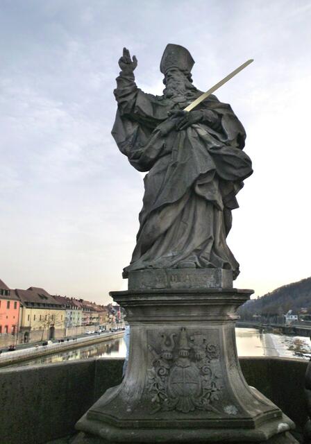 S. Kilianus - der heilige Kilian - Patron des St. Kiliansdoms und der Stadt Würzburg