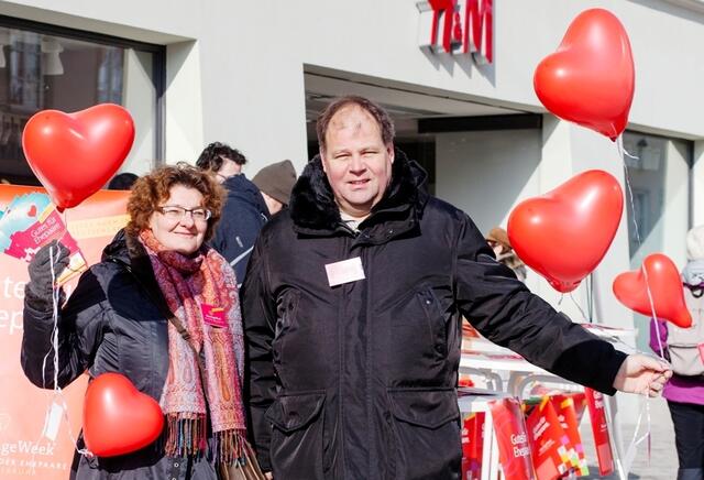 Eines von vielen Ehepaaren, die das Projekt "MarriageWeek" durch ihr aktives Engagement unterstützen. - (Foto: Claus Wilk / Landsberger MarriageWeek-Forum)