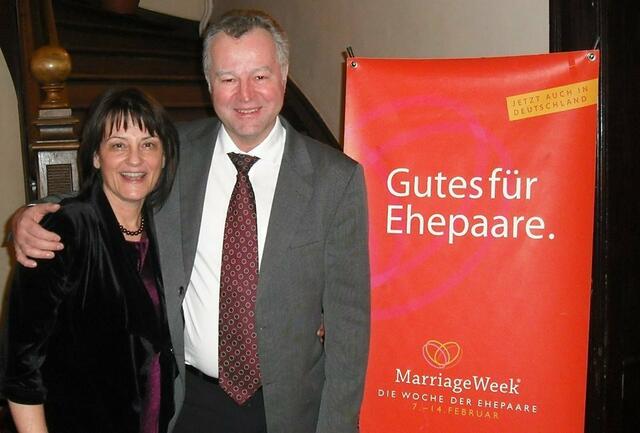 Eines von vielen Ehepaaren, die das Projekt "MarriageWeek" durch ihr aktives Engagement unterstützen. - (Foto: Landsberger MarriageWeek-Forum)